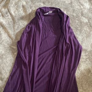 Deep Purple Light Cardigan